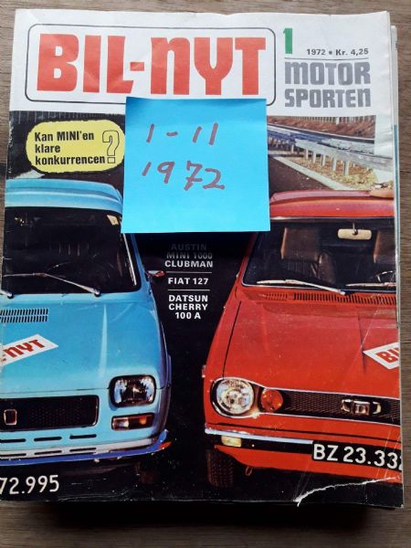 Bil-Nyt 1972 